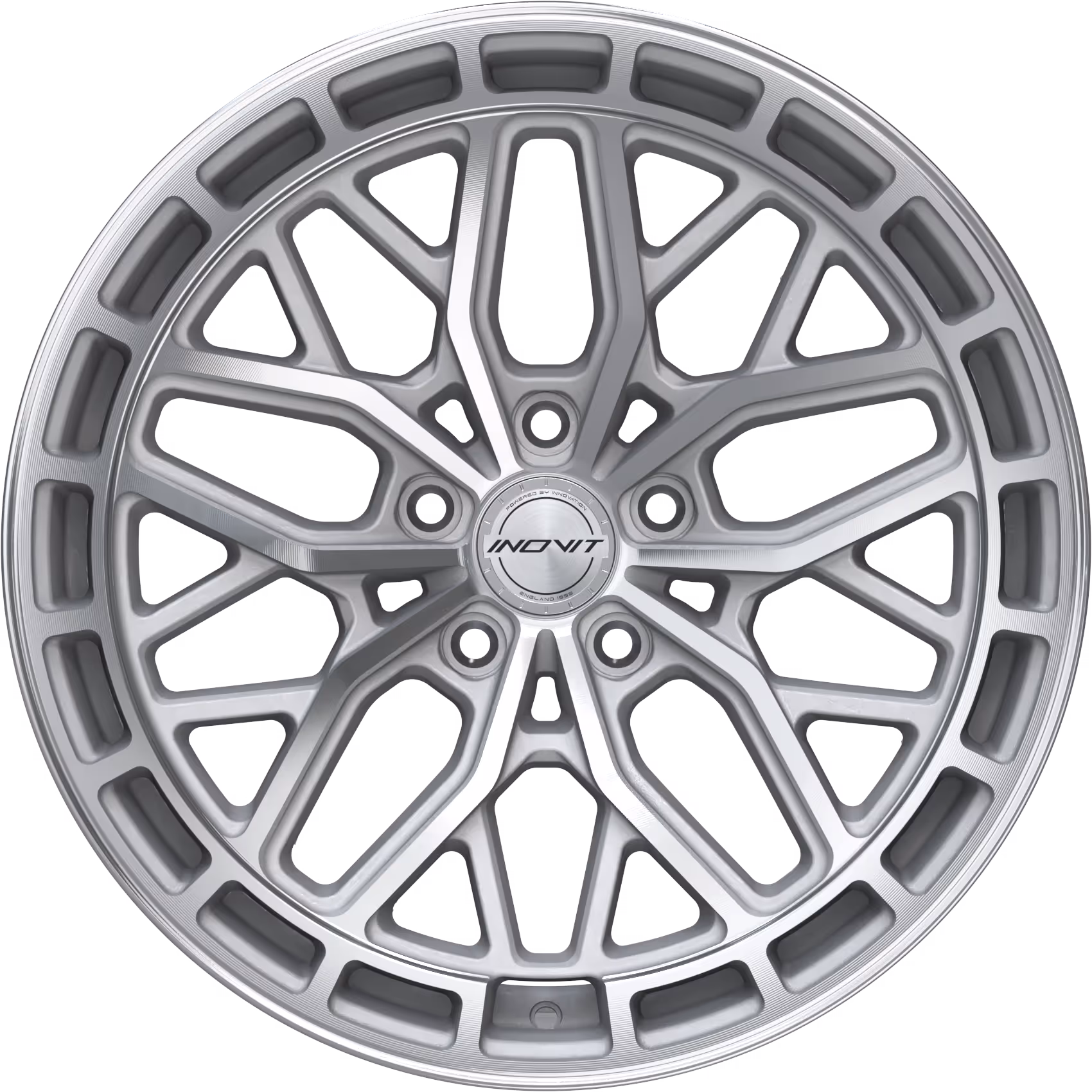 VORTEX II — Silver Machined Face
