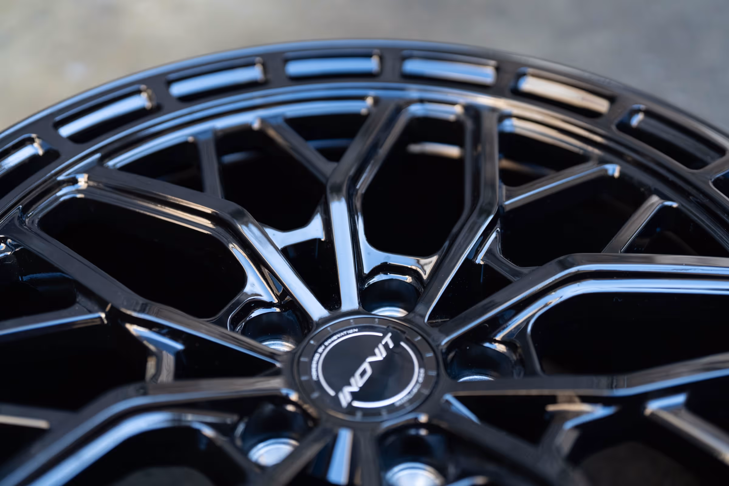 VORTEX II — Black Satin Lacquer