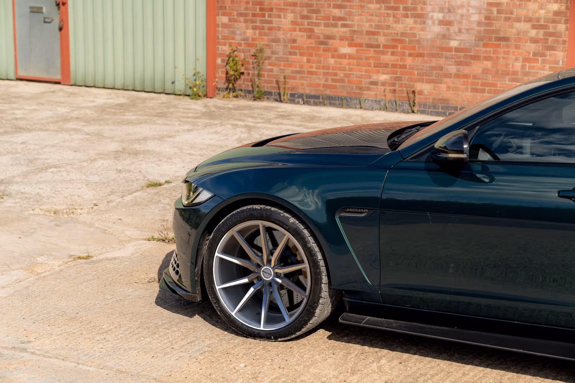 2019 Jaguar XE SV Project 8 on FRIXION 5 — alt angle