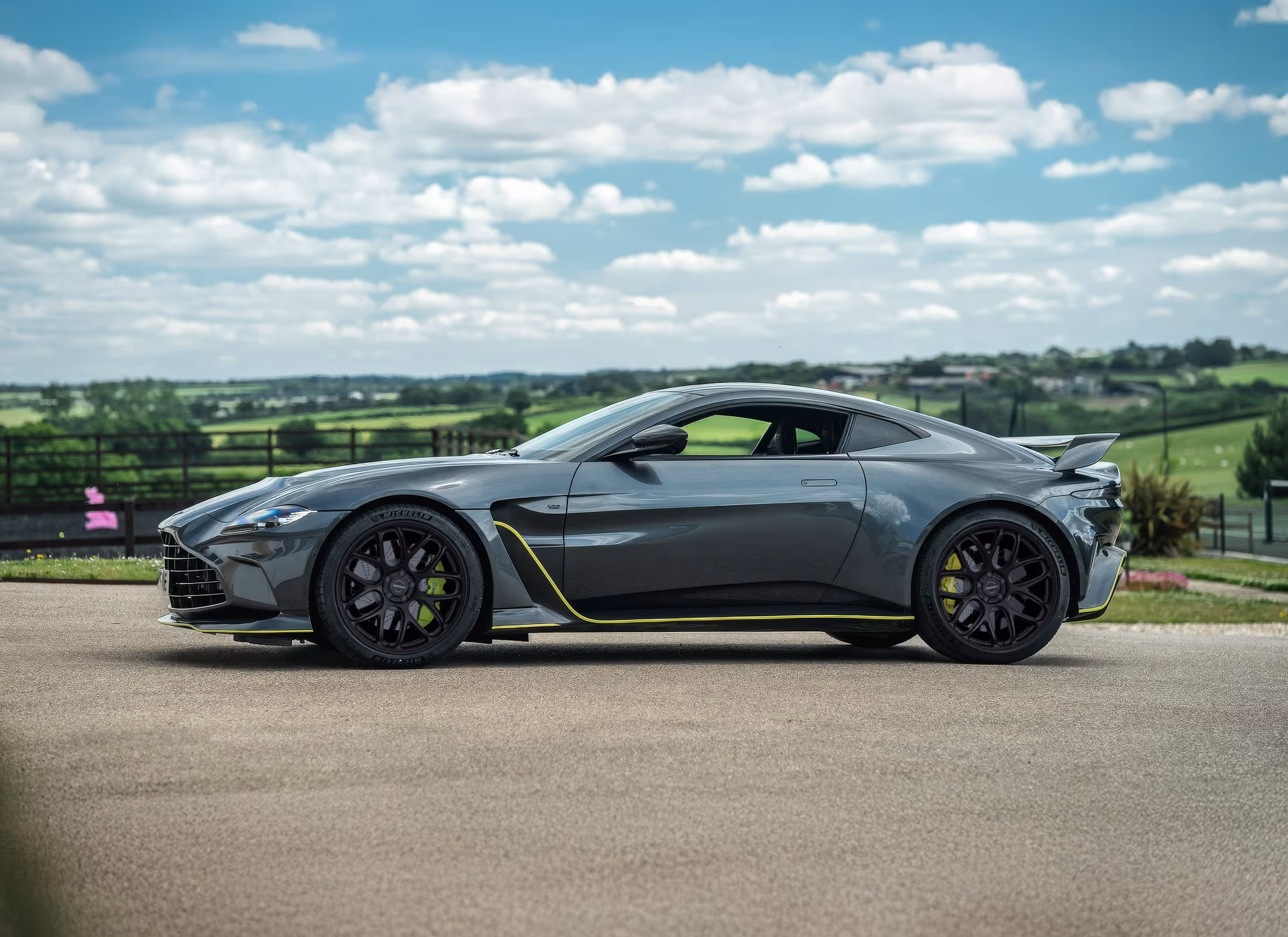 THRUST II on aston marting-vantage-v12