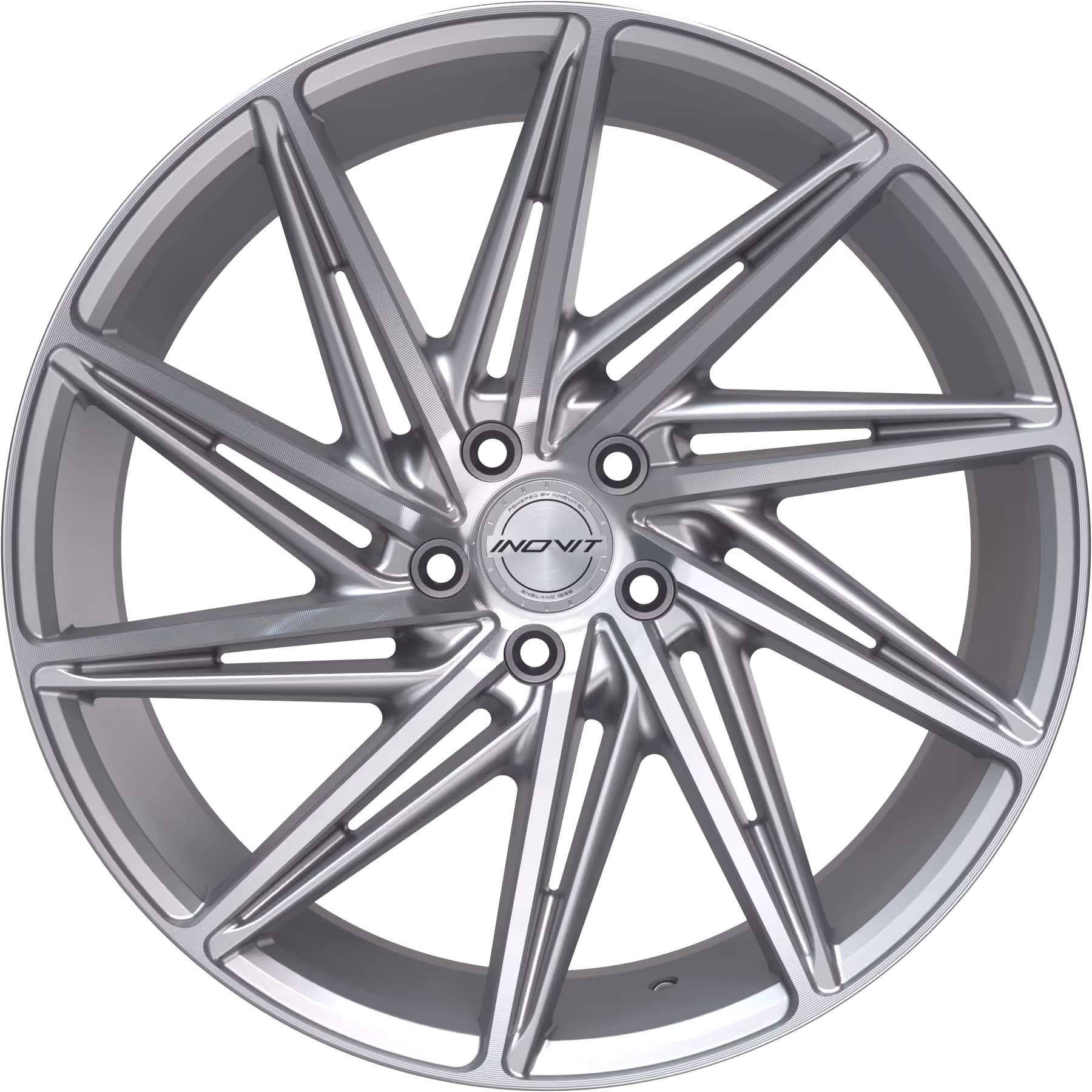 TURBINE II — Silver Machined Face