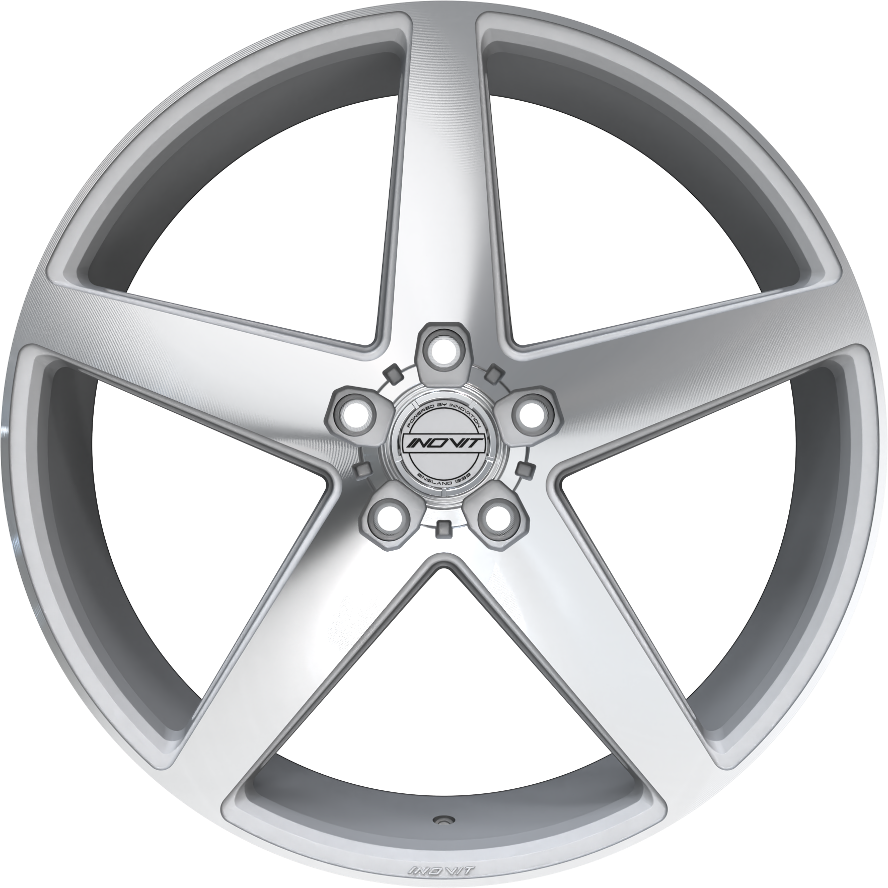ROTOR — Silver Machined Face — Face